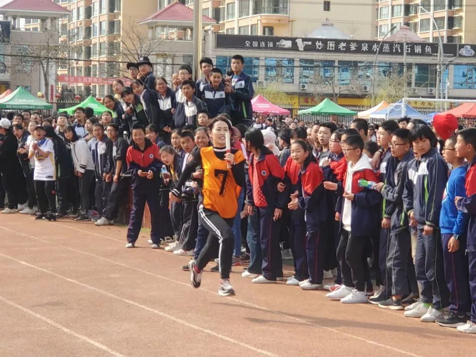 定格校园最美瞬间,明德初中第九届田径运动会