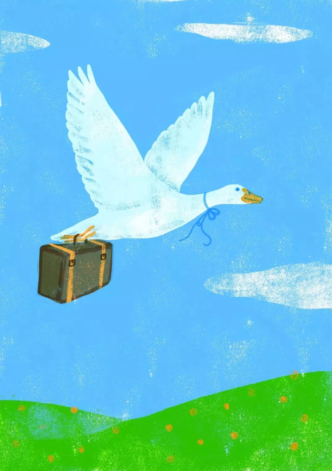 在春天留下一份思念,在阳光明媚的日子里想起了你