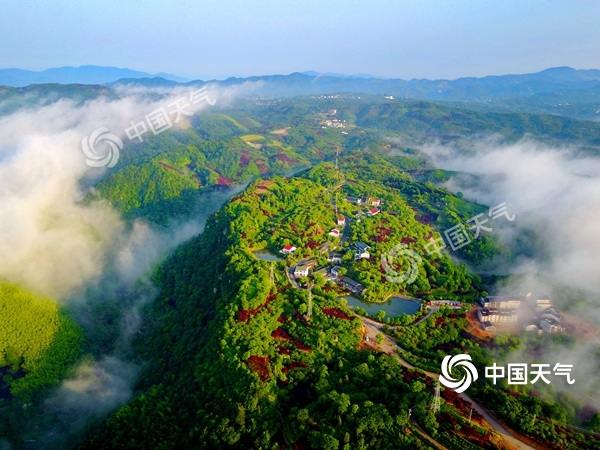 来到天然氧吧四明山,四明山森林氧吧步道