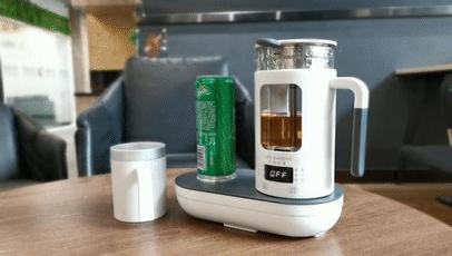 能冰鲜的泡茶壶？！夏天有了它，冰饮料、热养生茶全搞定了！