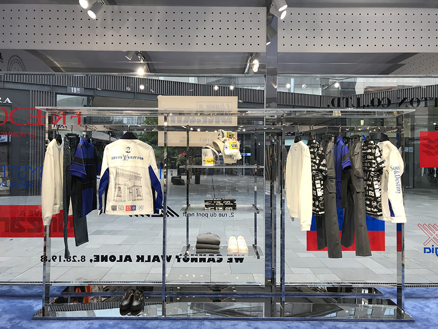 lv男装逛店,lv秋季男装限时店