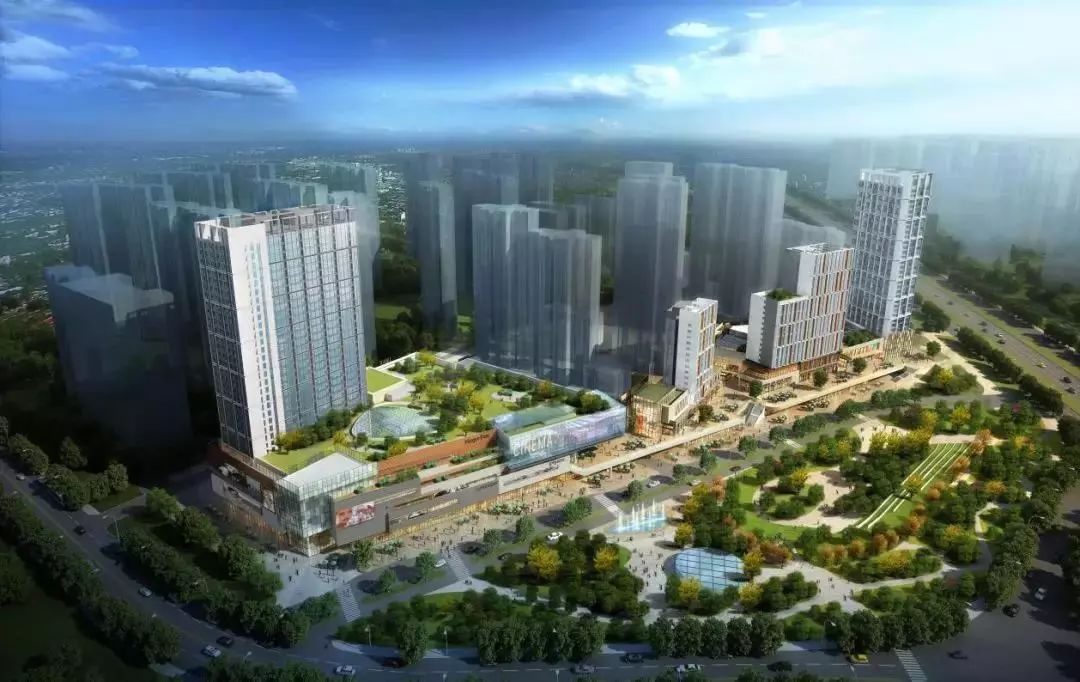 西安曲江汉华城商业街区,汉华城商业街区曲江