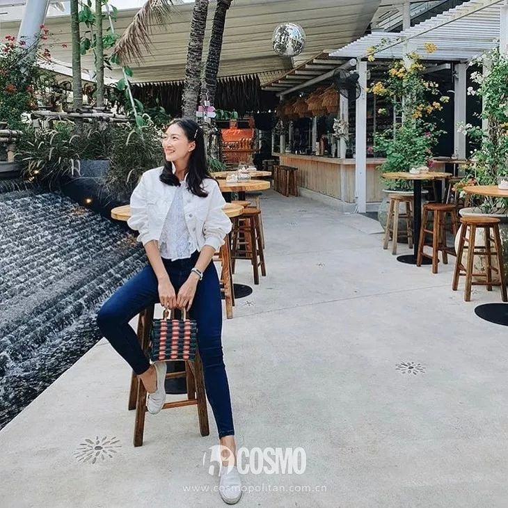 洪欣时尚穿搭,52岁洪欣日不落蔡依林