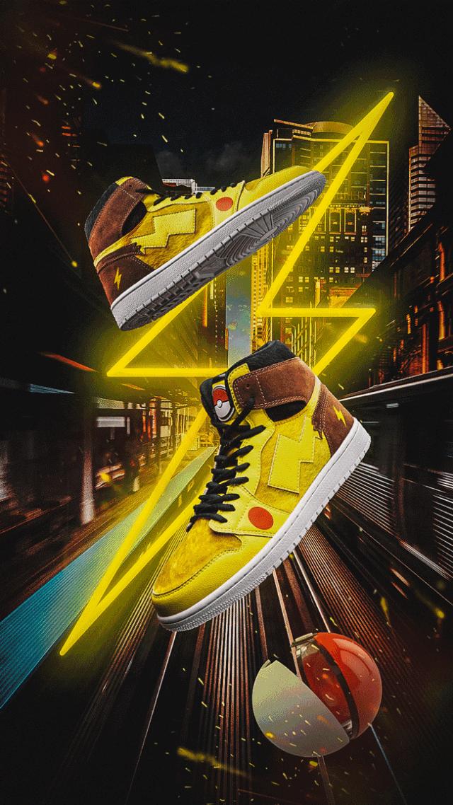 宝可梦限时抢购,宝可梦联名aj1