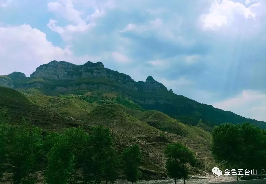 五台山网红打卡地,五台山风景区拍照打卡