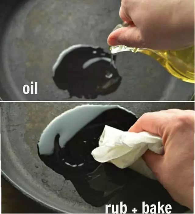 铁锅一直生锈洗不干净怎么办,千万别用水冲铁锅