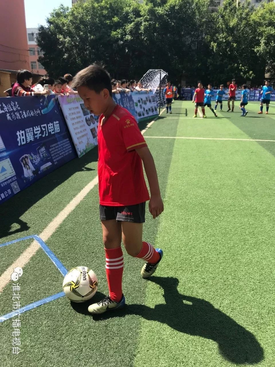 淮北广电•关注|“拍翼学习电脑杯”少儿足球精英邀请赛精彩上演~