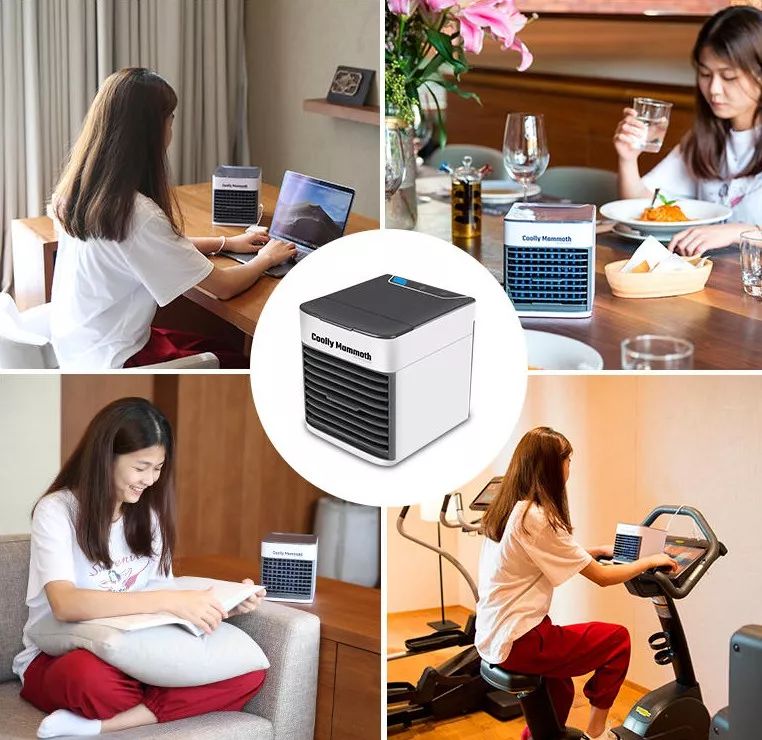 迷你小型冷风扇,夏季必备迷你usb可充电冷风扇