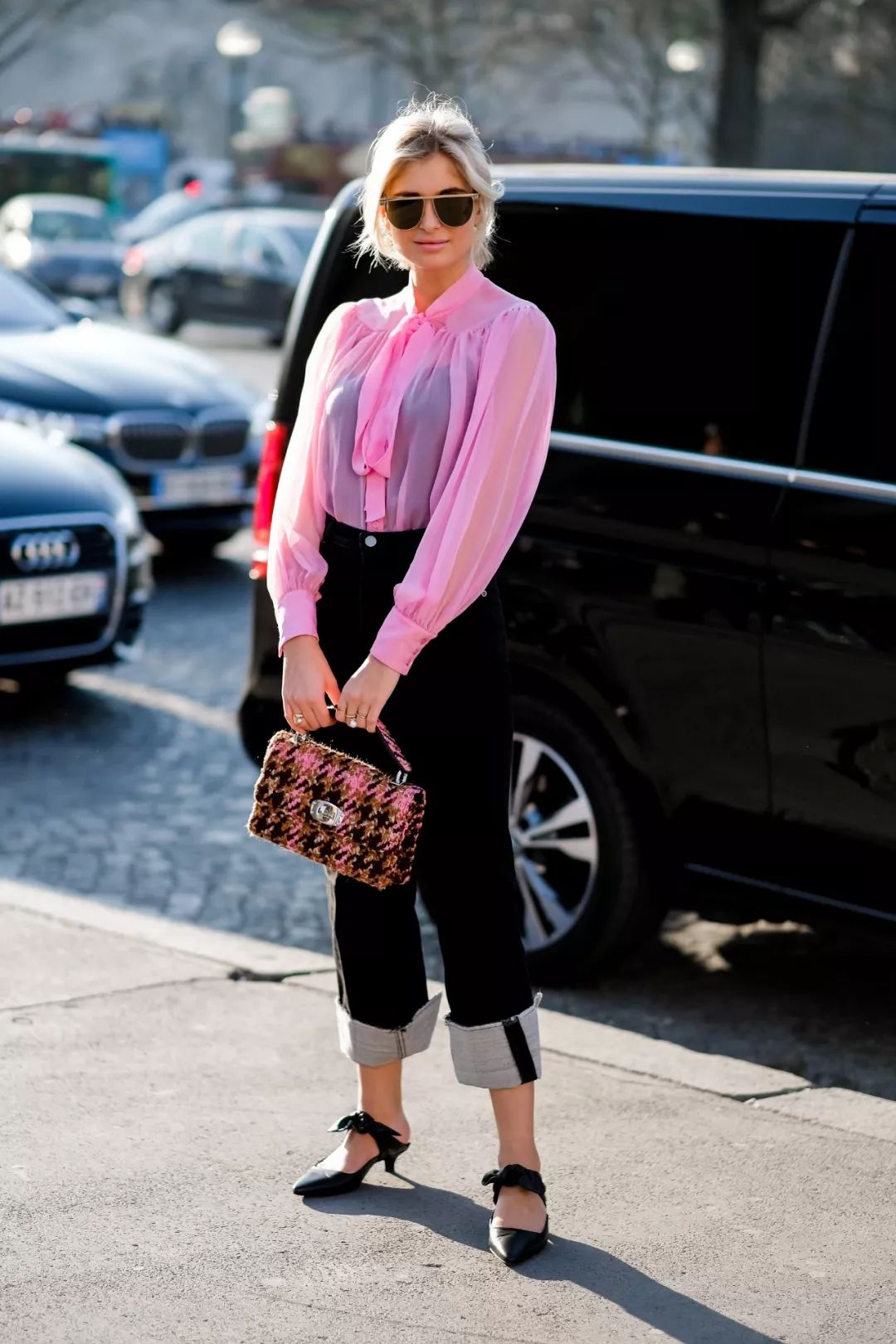 优雅而迷人的雪纺衫,减龄宽松型雪纺衫