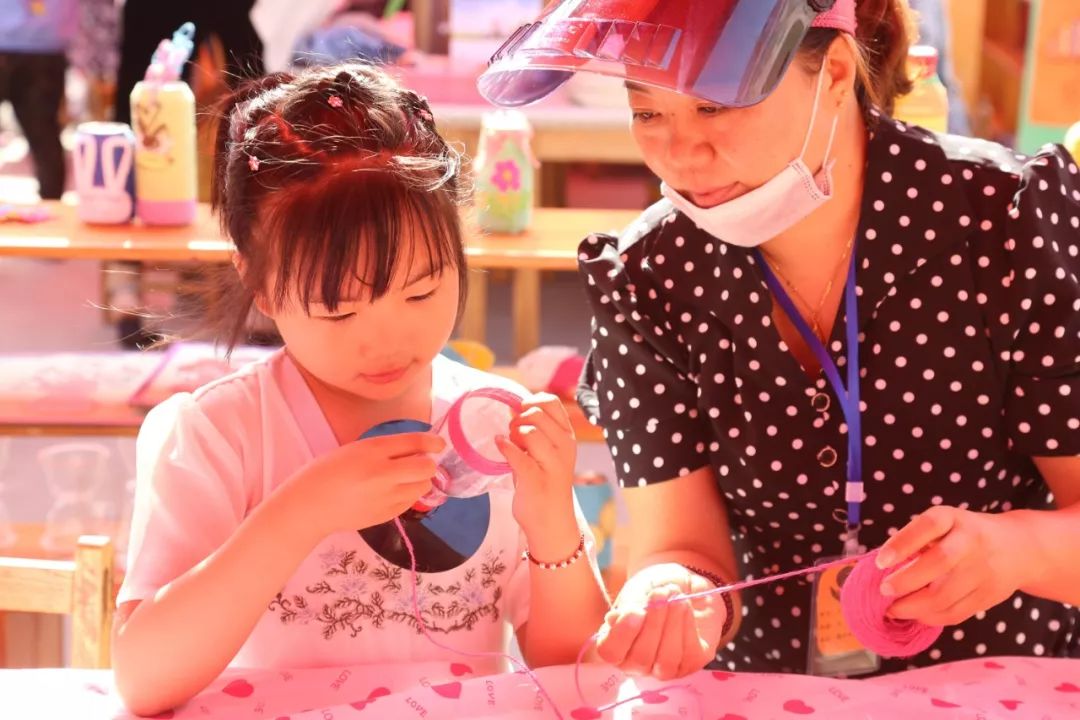 巾帼文明艺术团庆六一活动集锦,姐妹们庆六一活动