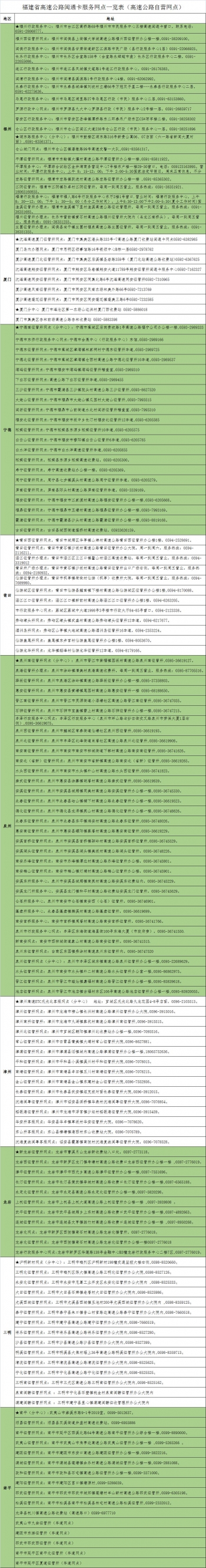 厦门办理etc现在免费吗,厦门高速etc办理地点和电话
