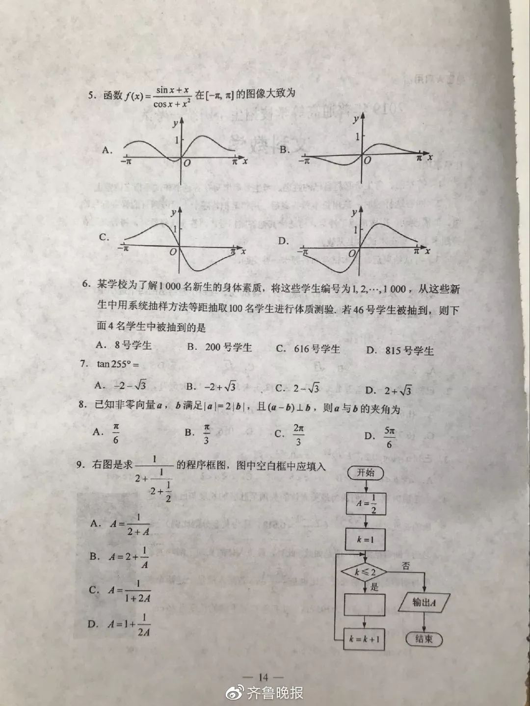 山西的高考分数预测题,山西2019高考题目
