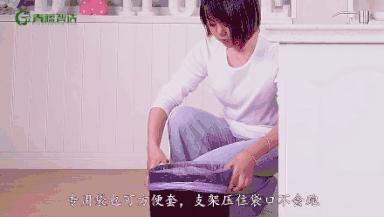 垃圾袋创意垃圾桶,100个极简生活垃圾桶