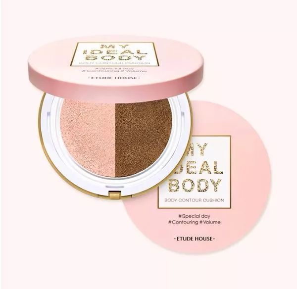 现在流行像林允一样给全身化妆，再也不愁脸太小化妆品都用不完了