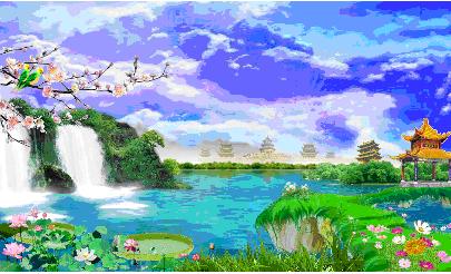 家门口的河道颜值内涵双提升,家门口的河道变美了