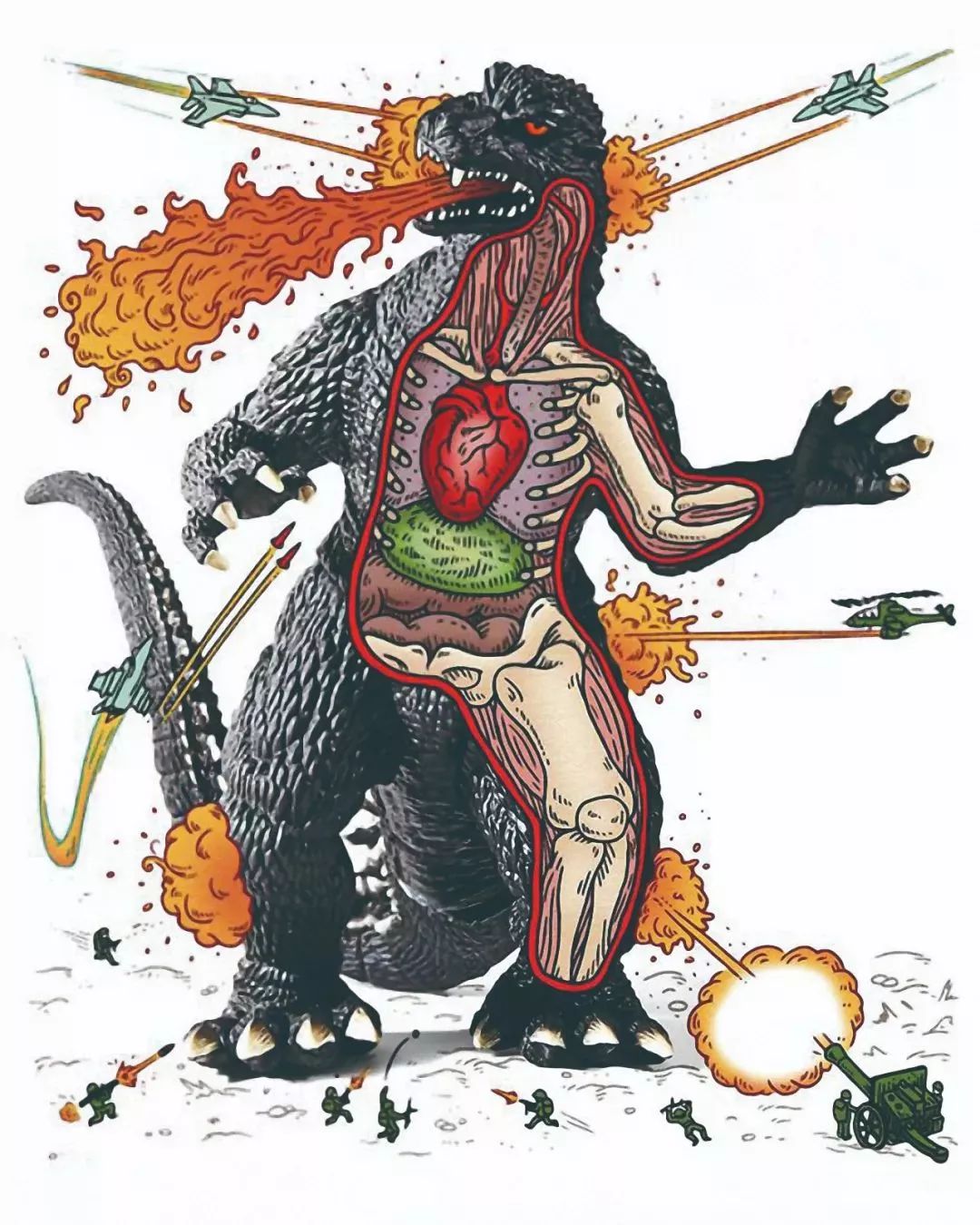 哥斯拉越来越强了,现实中哥斯拉真能统治地球吗