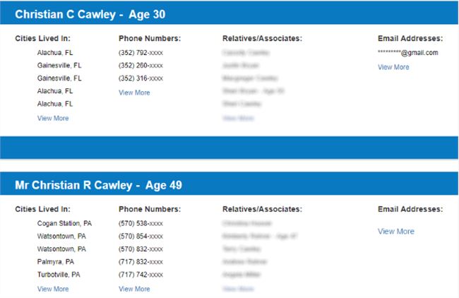 在国外都通过哪些网站“人肉搜索”一个人的信息？