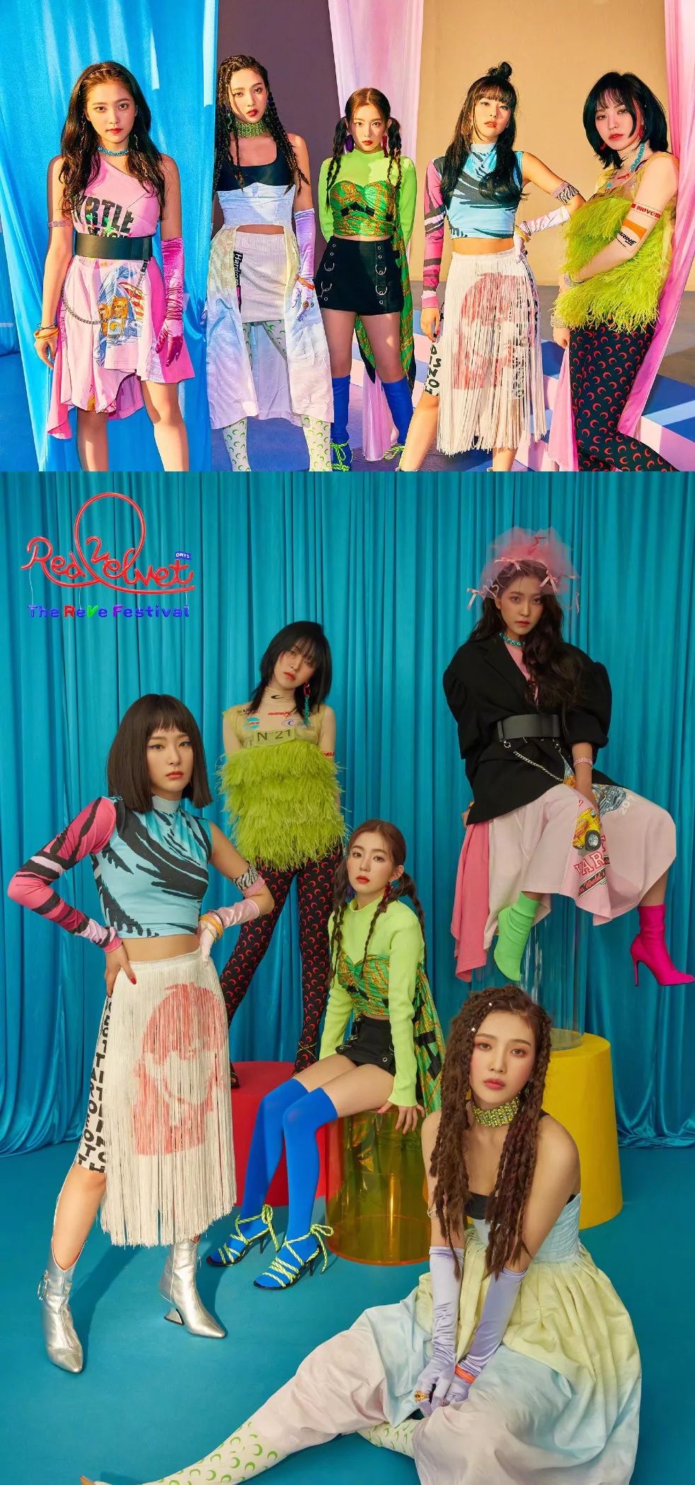 redvelvet回归概念照怪诞,redvelvet回归pose