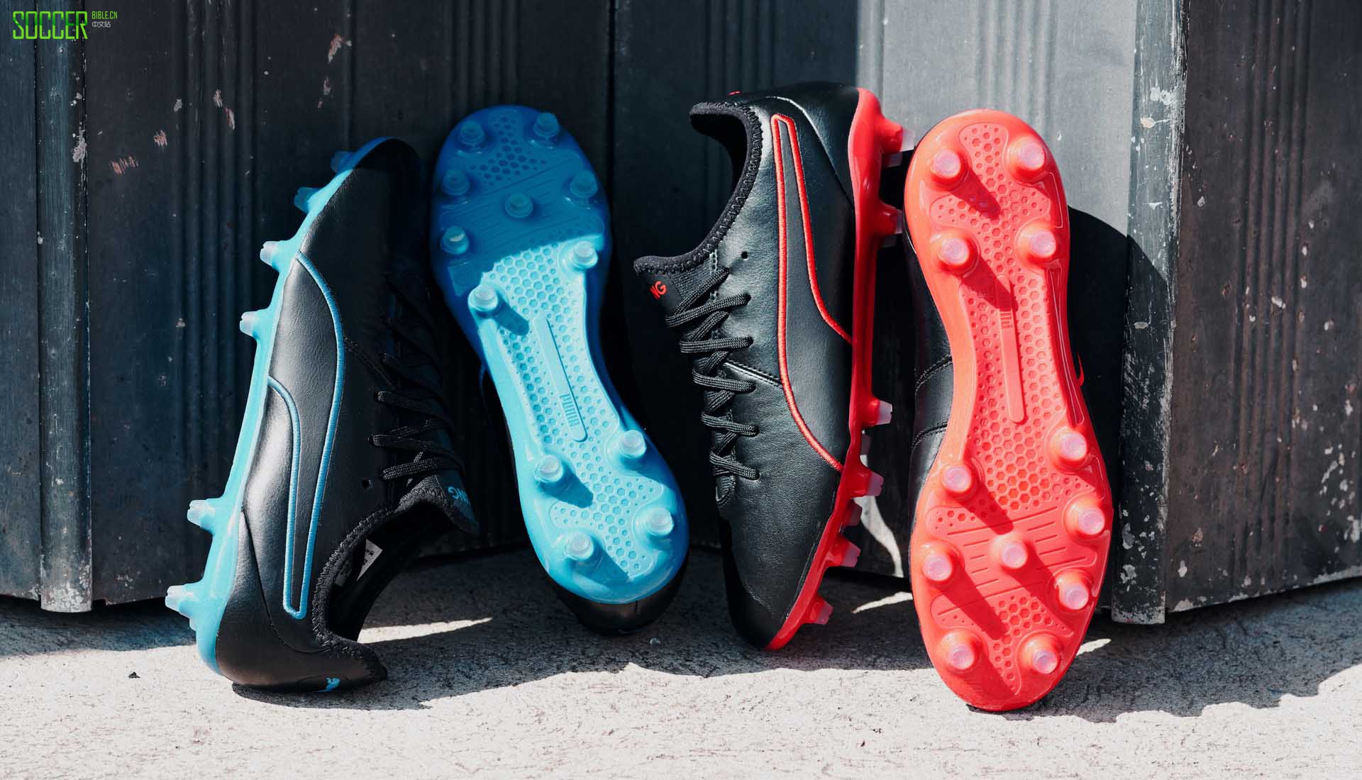 彪马kingpro配色,彪马king袋鼠皮足球鞋实战