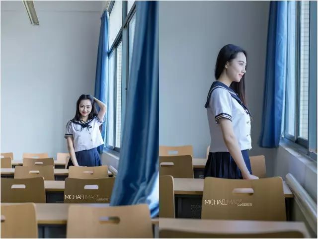 自己拍校园写真,回母校拍写真