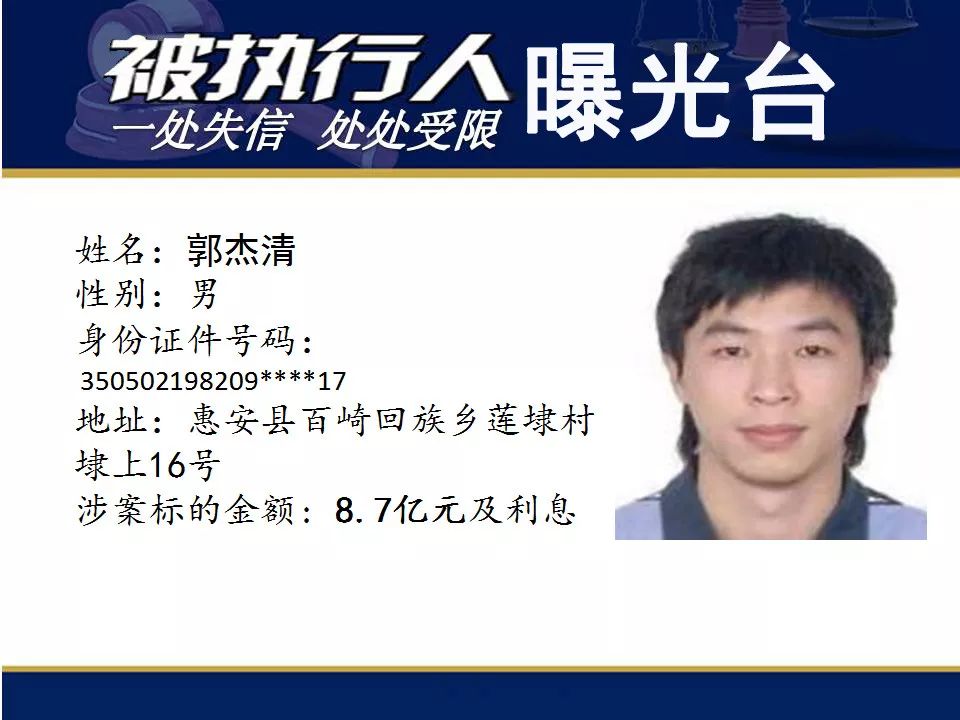 福建多位“企业大佬”成老赖！这家企业法人夫妻涉案超33亿元