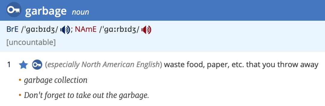 与垃圾有关的地道英文表达,垃圾的英文都有哪些