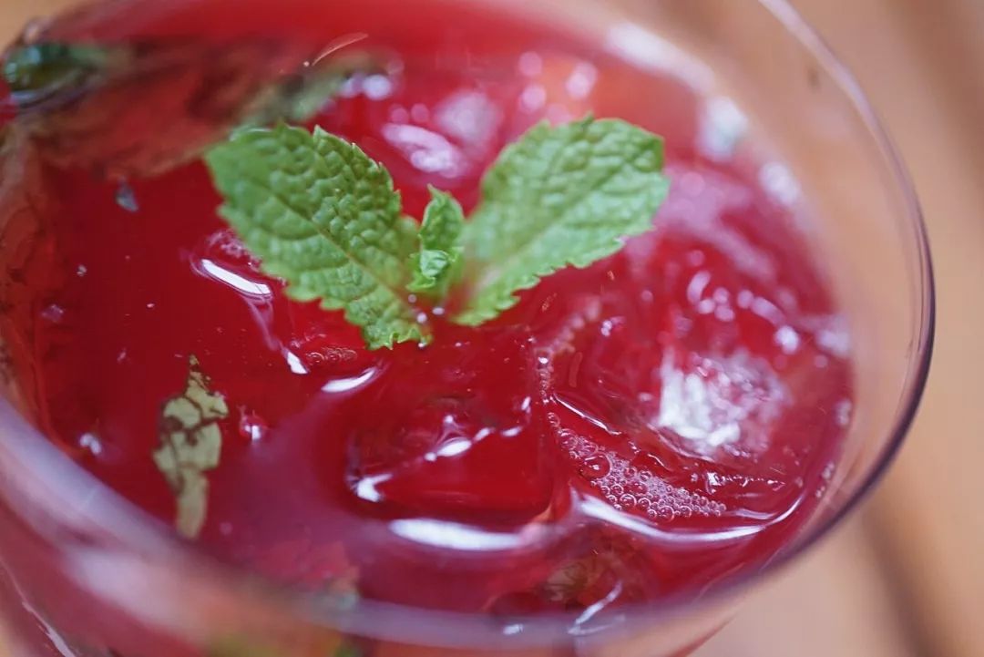 薄荷瑰夏特饮，来自菜场随手买的水果
