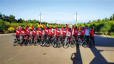 高考后老师带11名学生骑行1800多公里校长忧心忡忡