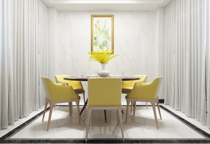 为何都买大理石餐桌？使用一段时间真是好，价格也很美