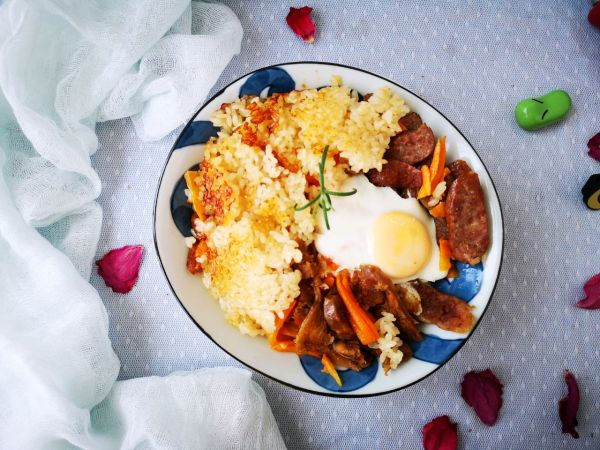 电饭煲0基础做米饭,懒人版煲仔饭电饭煲做法