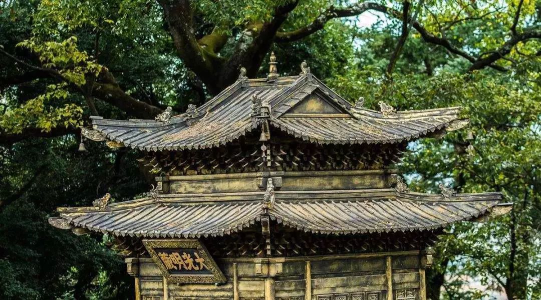 昆明金殿风景区古建筑之美,百年前昆明金殿照片