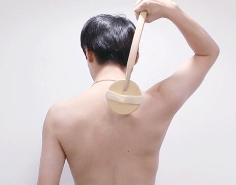 搓背长条沐浴刷,懒人浴室搓背刷