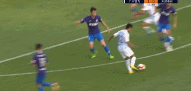 扎哈维富力首秀,扎哈维郑凯木进球