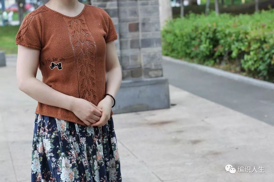从上往下织夏季短袖花样,从上往下织夏季短袖