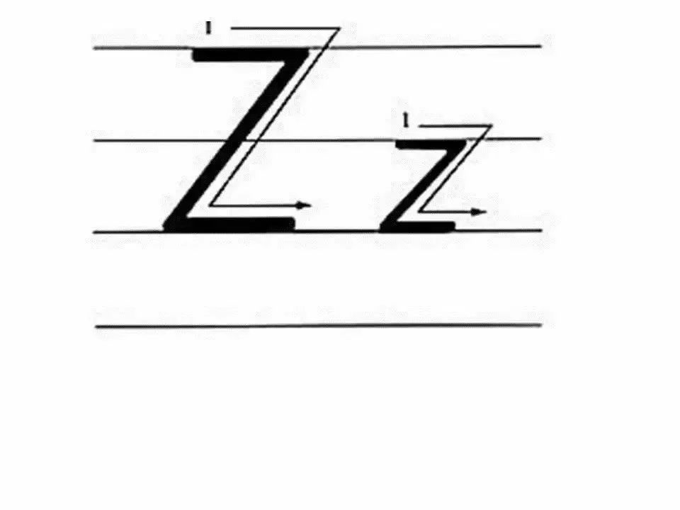 26个字母书写规范让孩子们常练习,教小孩26个字母的正确读音