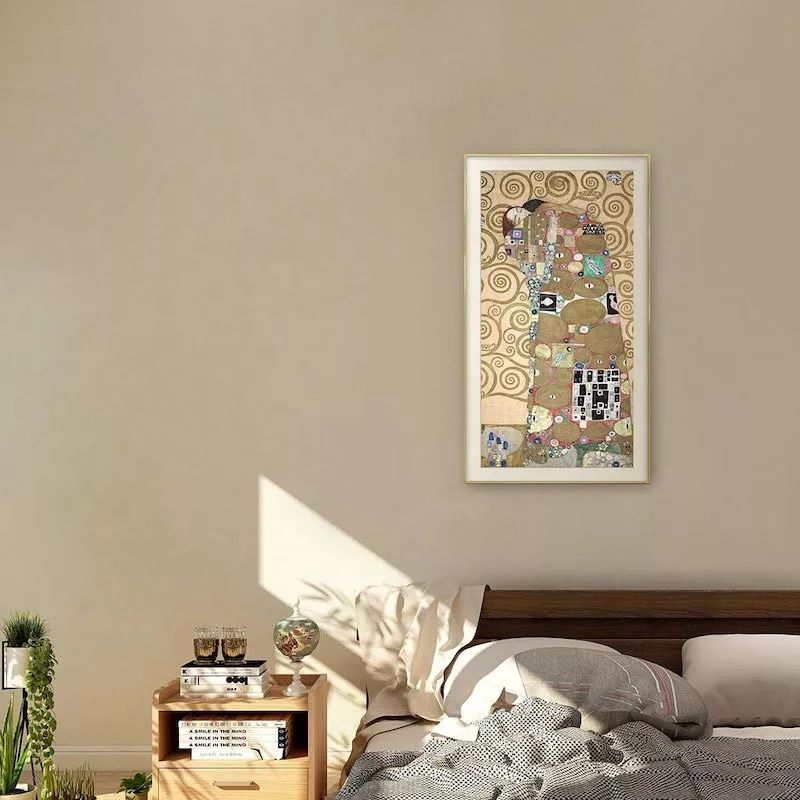 克里姆特生命之树创意美术,克里姆特装饰风绘画作品