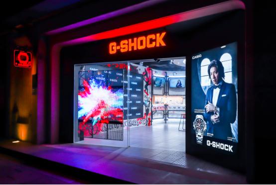 卡西欧上海门店,坚韧进化