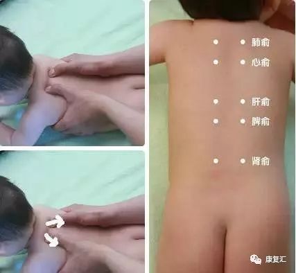 小儿推拿脾胃虚弱手法图解,小儿推拿教程全过程