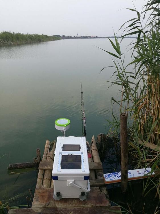 手持太极战蟹将擒得大鲤披月归