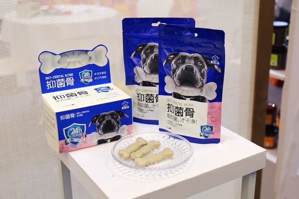 毫棒抑菌骨亮相亚宠展，健康功能型咬胶受关注