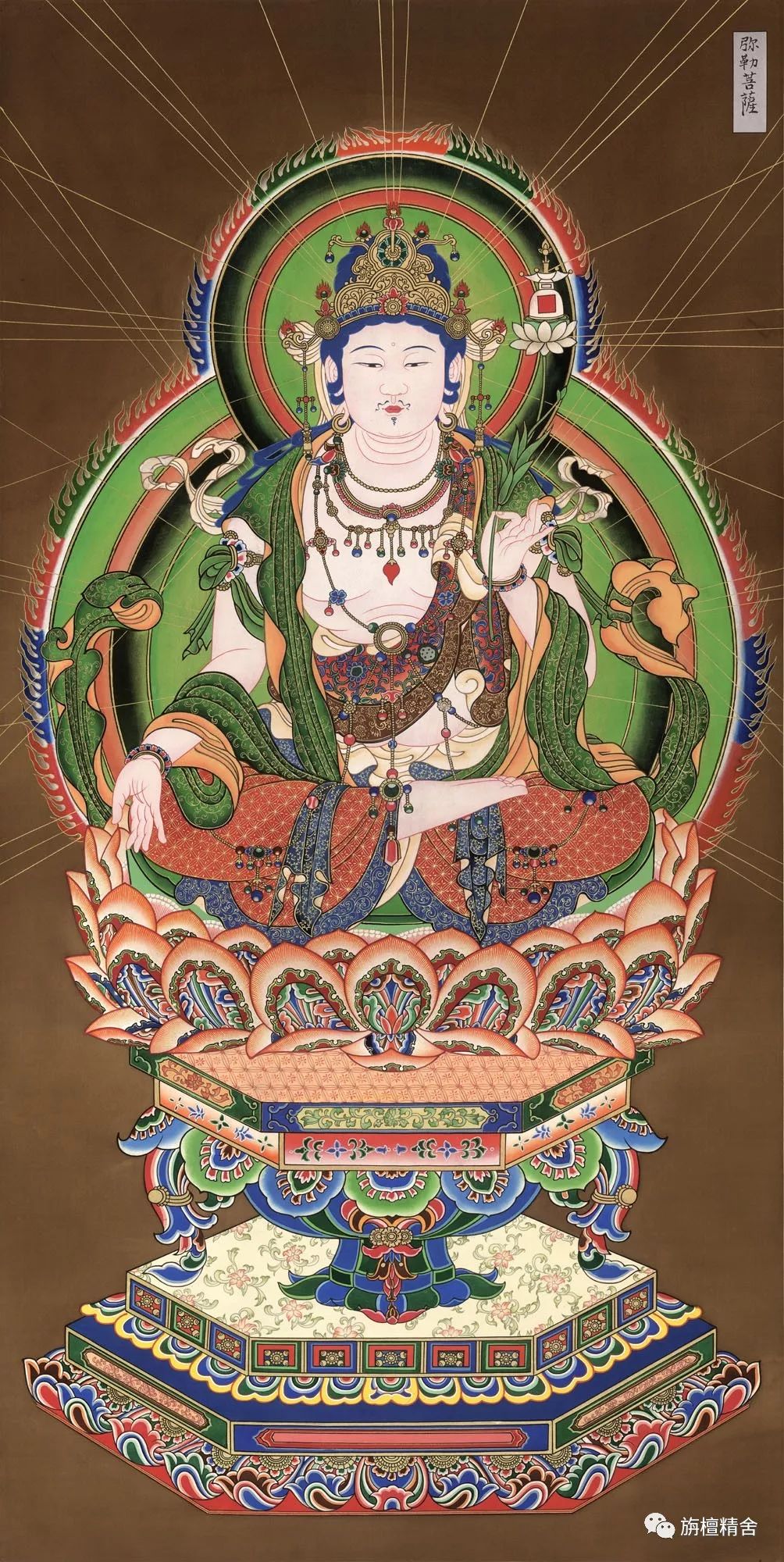 八大菩萨唐卡,八大菩萨图片