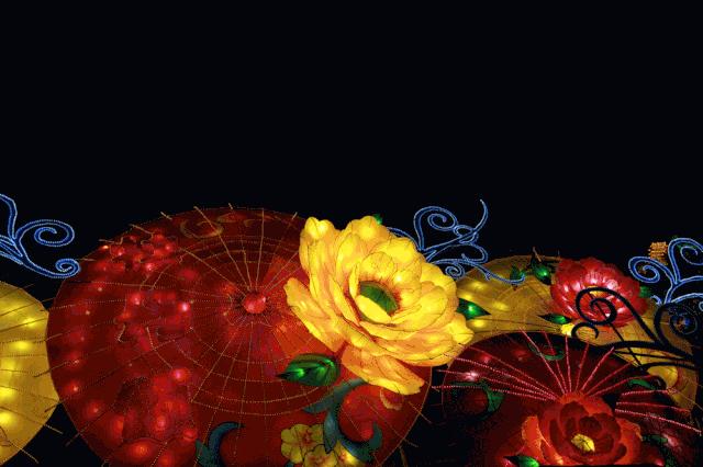 约不约？9月6日，我在青秀山等你一起看花灯