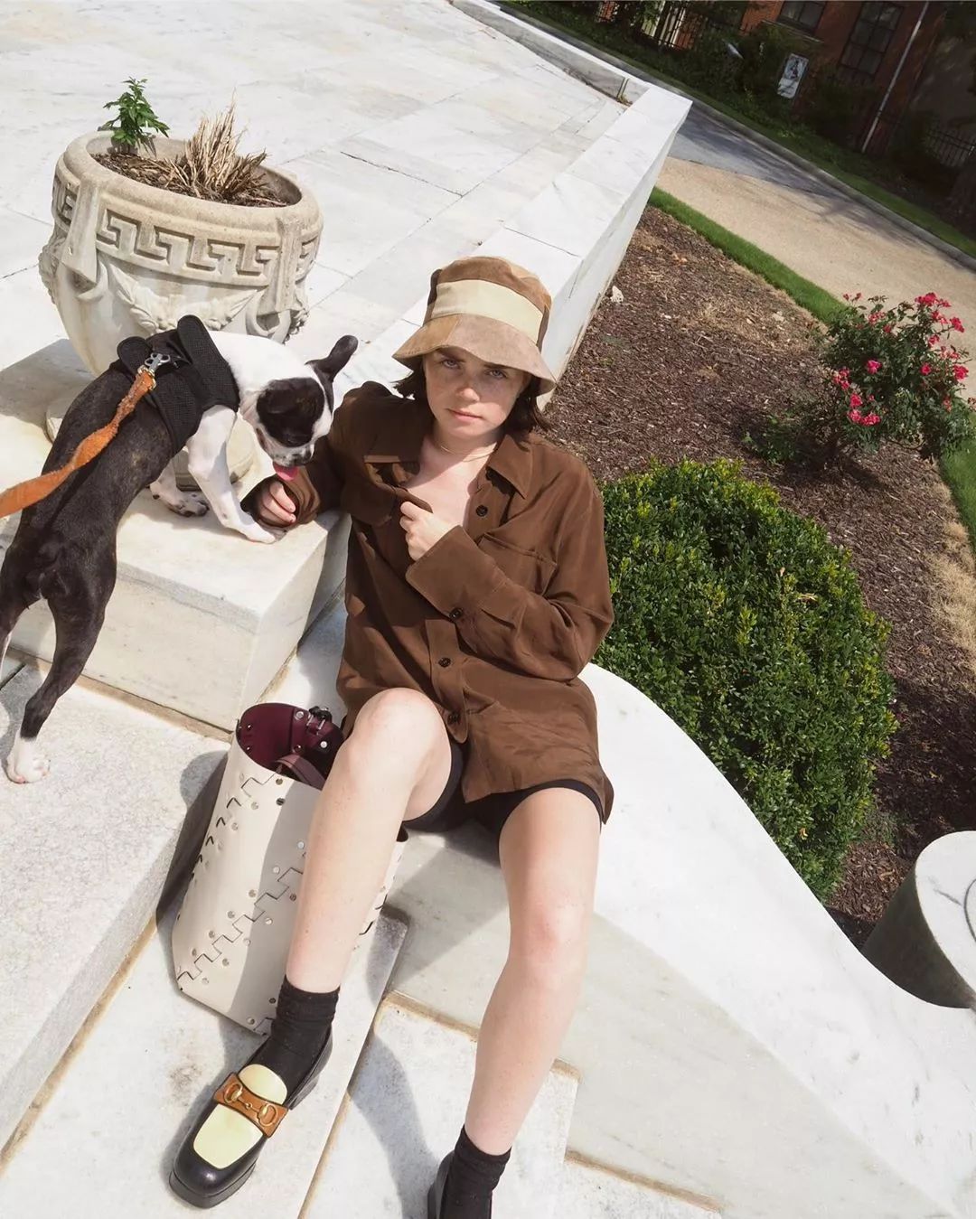 杨幂的男朋友穿什么衣服好看,杨幂穿男人衣服