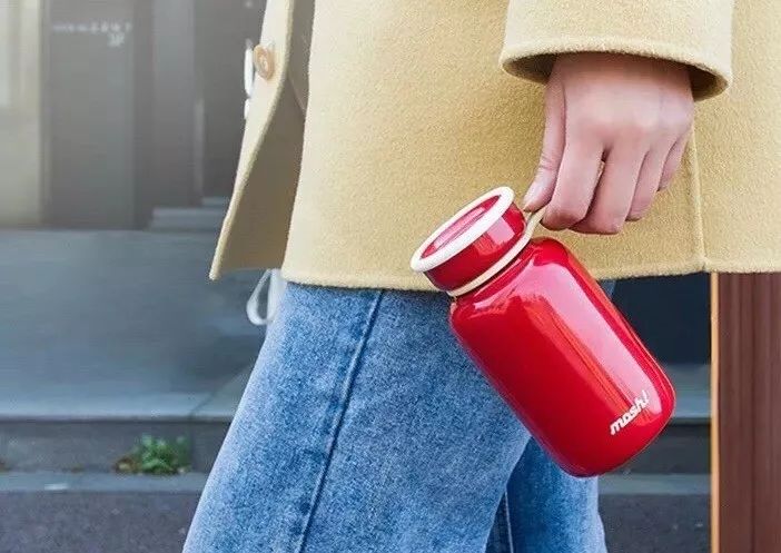 清新可爱的保温杯,超萌大号保暖杯