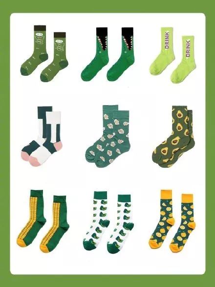 杨幂同款卷边袜,杨幂波点袜时尚大片