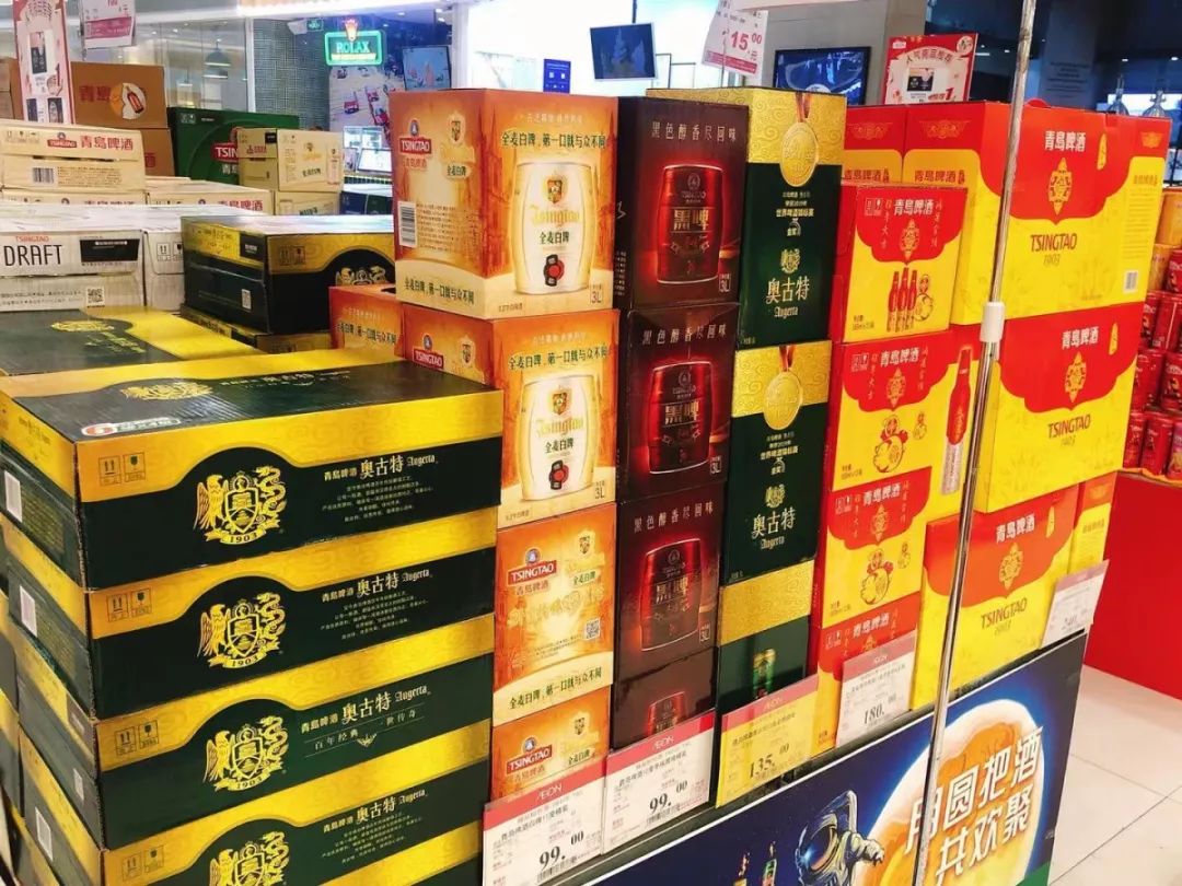 青岛超市卖的东西,中秋超市买东西的图片