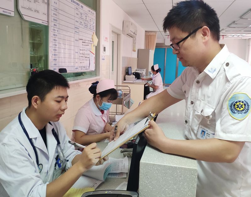 戴浩舟：院前急救工作是一件光荣和伟大的工作