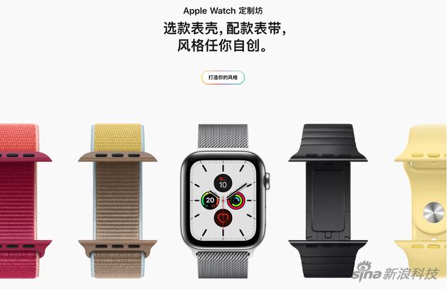 applewatch5与4代的对比评测,applewatch第五代