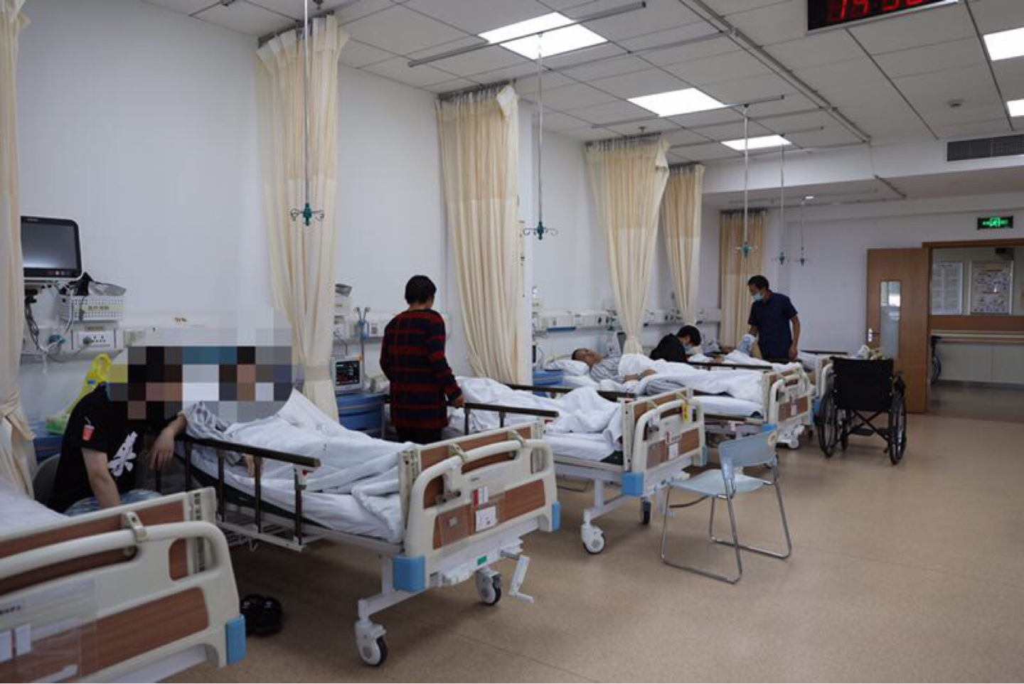 肺部手术第一天,肺科医院日间病房