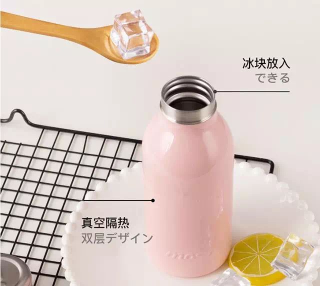 清新可爱的保温杯,超萌大号保暖杯